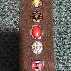 5 paparazzi stretchy rings